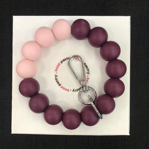 Eggplant Wristlet