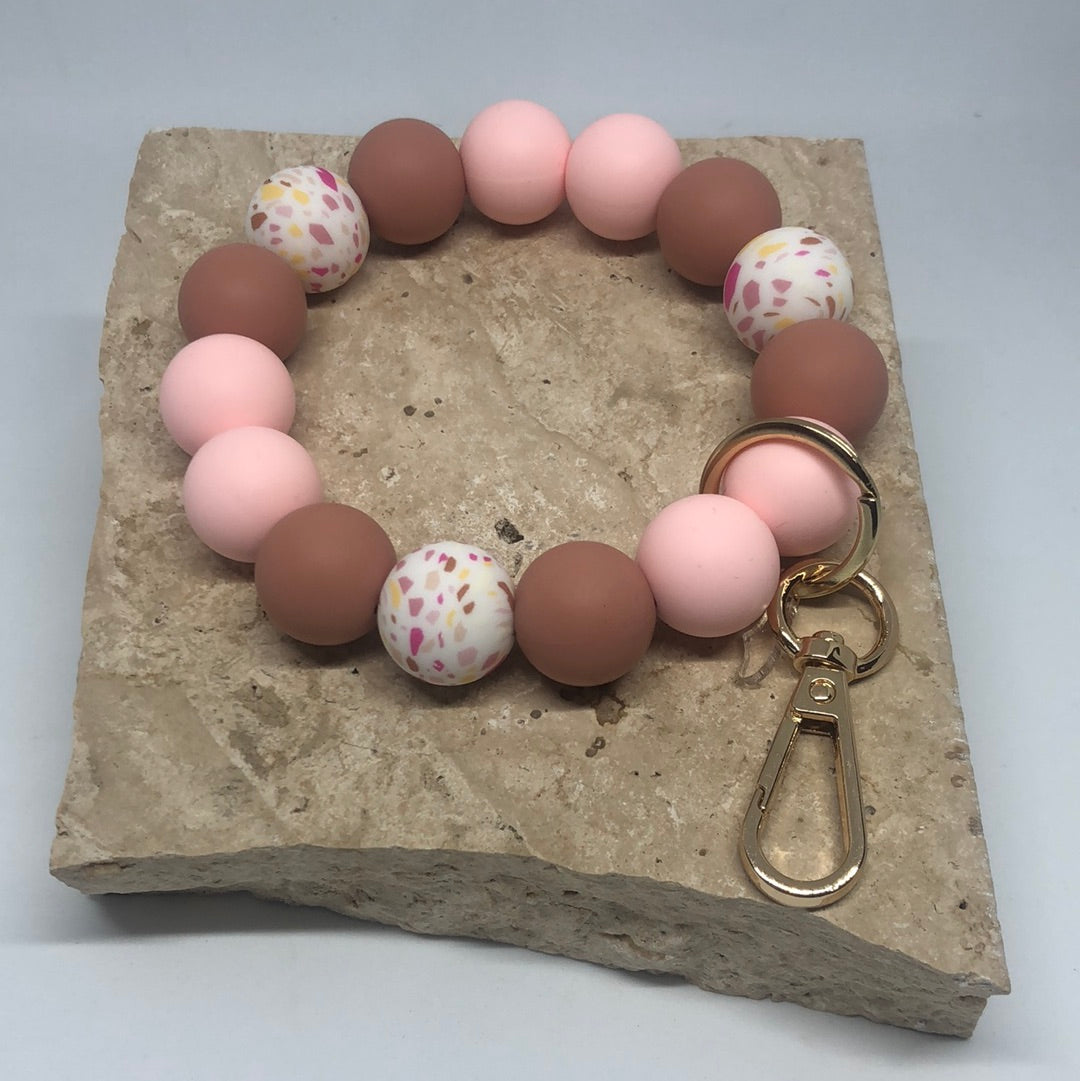 Baby Pink and Clay Terrazzo